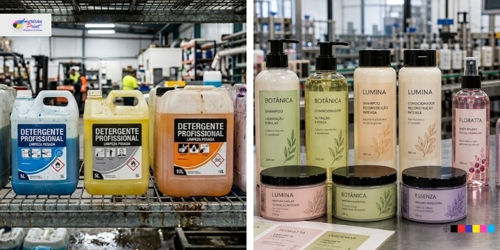 O que considerar na especificação de rótulos adesivos para produtos de higiene e limpeza